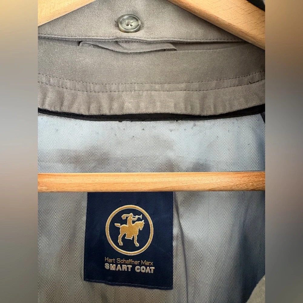 Hart Schaffner Marx Smart Coat trench coat size 44R